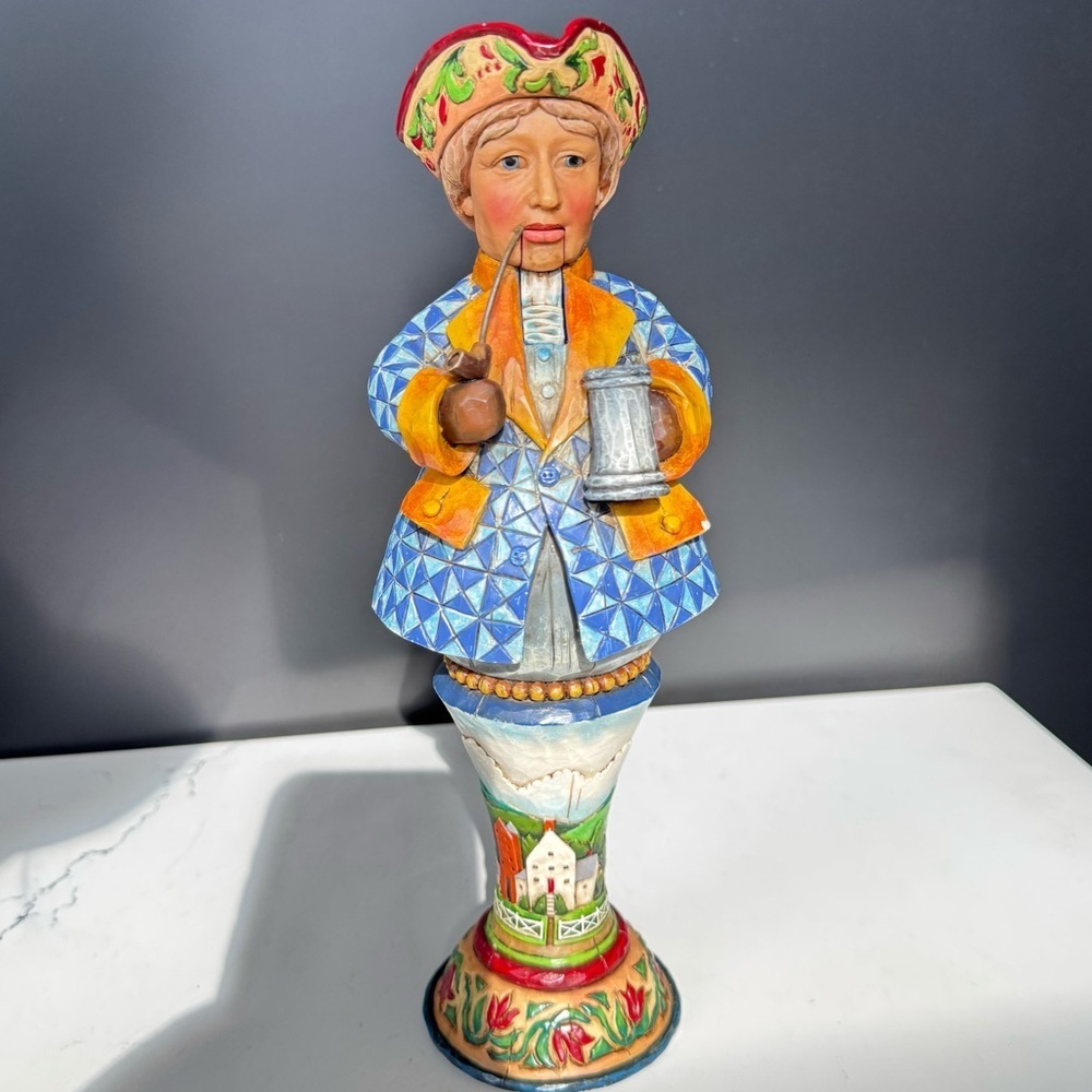 Jim Shore Heartwood Creek "Give Me Liberty or Give Me Nuts" Nutcracker Figurine